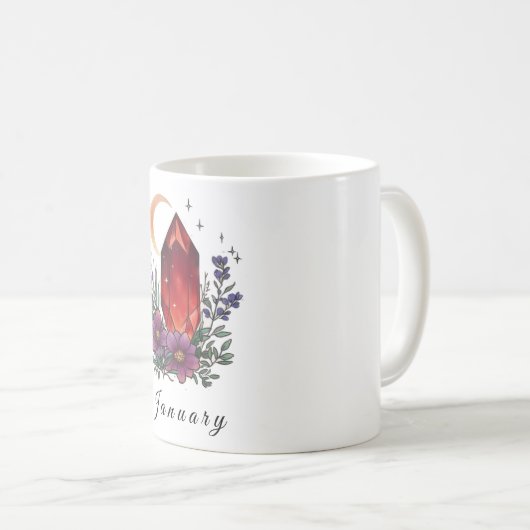 Mug Boue de café Garnet (Devant droit)