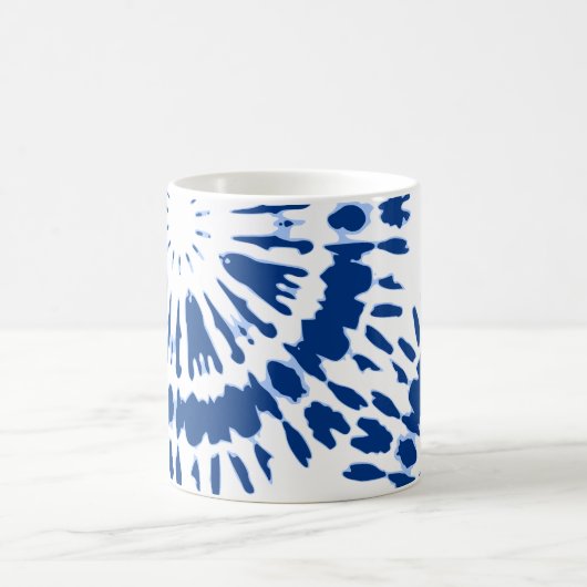 Mug Boue de café Indigo Blue Tie Dye (Centre)