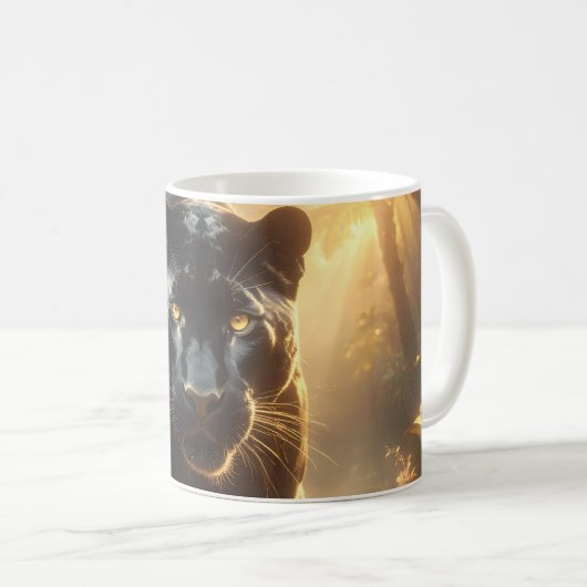 Mug Boue de café Panther (Devant droit)
