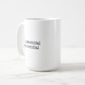 Mug Boue de café quintessence (Devant gauche)