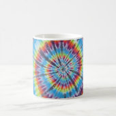 Mug Boue de café Rainbow Tie Dye Swirl (Centre)