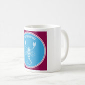 Mug Boue de café Scorpio (Devant droit)