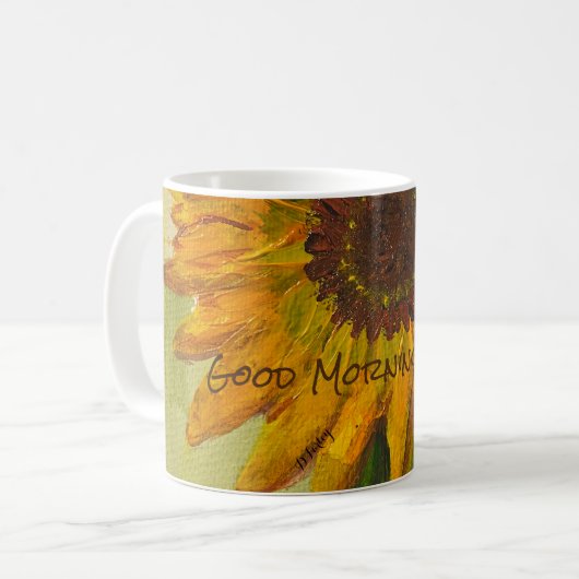 Mug Boue de café tournesol (Devant gauche)