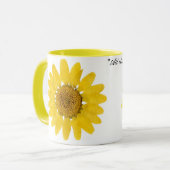 Mug Boue de café tournesol (Devant gauche)