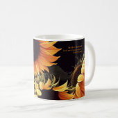 Mug Boue de café tournesol (Devant droit)