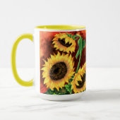 Mug Boue de café tournesol (Gauche)