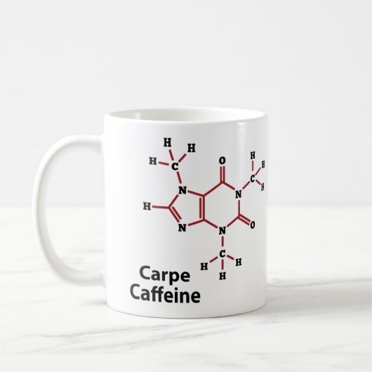 Mug Boue de caféine Carpe (Gauche)