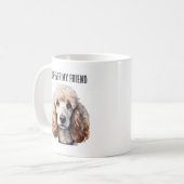 Mug Boue de canicules d'aquarelle personnalisable (Devant gauche)