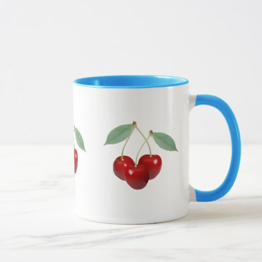 Mug Boue de cerises rétro (Droite)