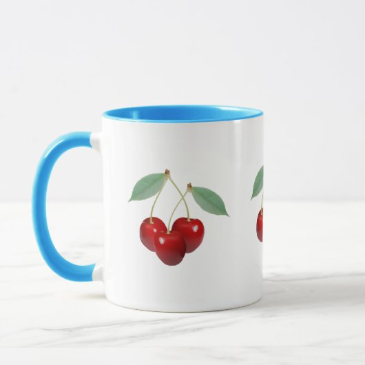 Mug Boue de cerises rétro (Gauche)