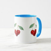 Mug Boue de cerises rétro (Devant droit)