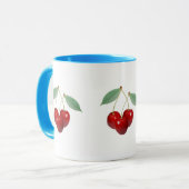 Mug Boue de cerises rétro (Devant gauche)