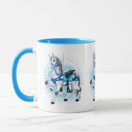 Mug Boue de Cheval Gray Carousel (Gauche)
