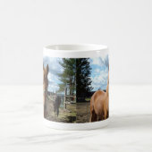 Mug Boue de chevaux - choisir style & couleur (Centre)