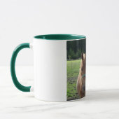 Mug Boue de chevaux - choisir style & couleur (Gauche)