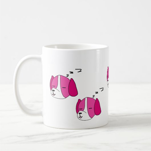 Mug Boue de chien endormie (Gauche)