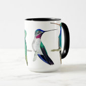 Mug Boue de colibris personnalisée (Devant droit)
