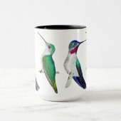 Mug Boue de colibris personnalisée (Centre)