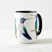 Mug Boue de colibris personnalisée (Devant droit)