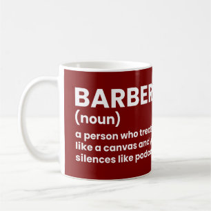 Mug Boue de définition de barbier