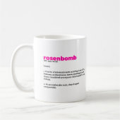 Mug boue de définition de rosenbombe (Gauche)