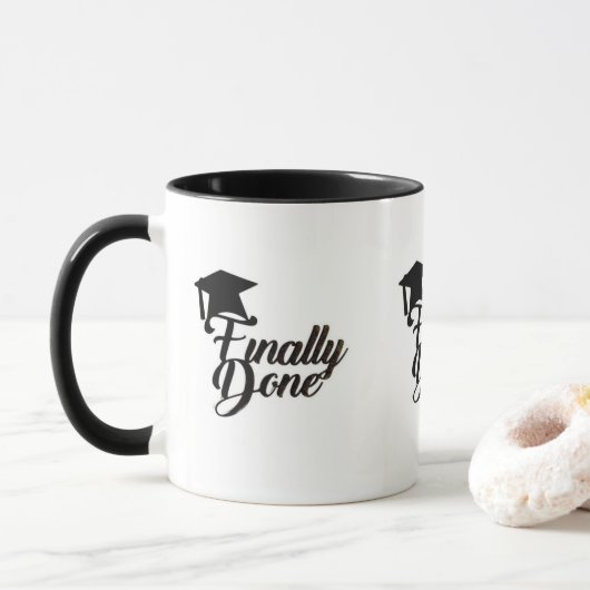 MUG BOUE DE DIPLÔME (Avec donut)