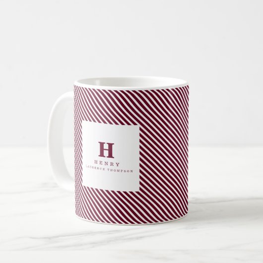 MUG BOUE DE DIPLÔME INITIAL (Devant gauche)