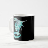 Mug Boue de dragon bleu ciel (Devant gauche)
