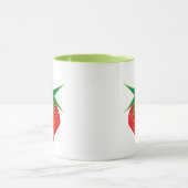 Mug Boue de fraise vert clair (Centre)