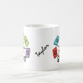 Mug Boue de graduation personnalisée Color Guard (Centre)