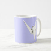 Mug Boue de grues en papier blanc (Devant droit)