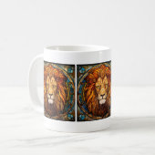 Mug Boue de lion en verre tendu (Devant gauche)