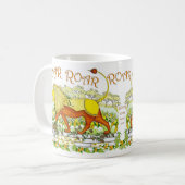Mug Boue de lion rugissante (Devant gauche)