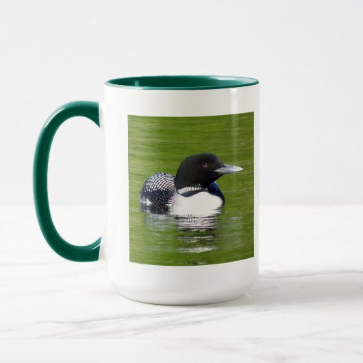 Mug Boue de Loon du lac Sunset (Gauche)
