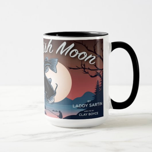 Mug Boue de lune de poisson-chat (Droite)