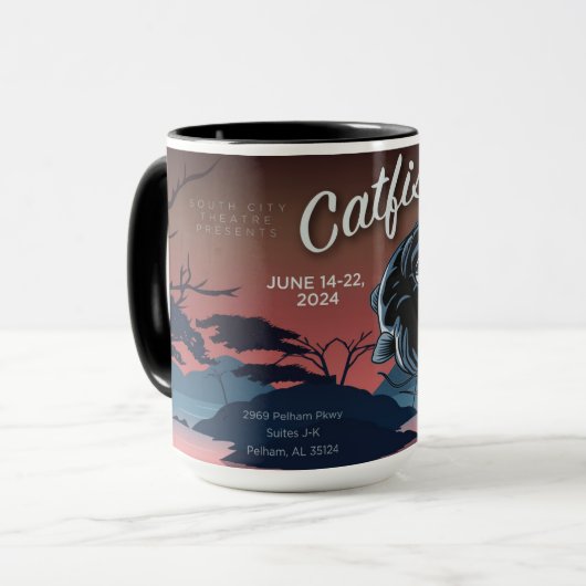 Mug Boue de lune de poisson-chat (Devant gauche)