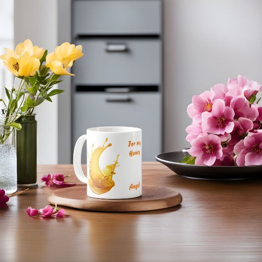 Mug Boue De Miel Personnalisée Avec Nom