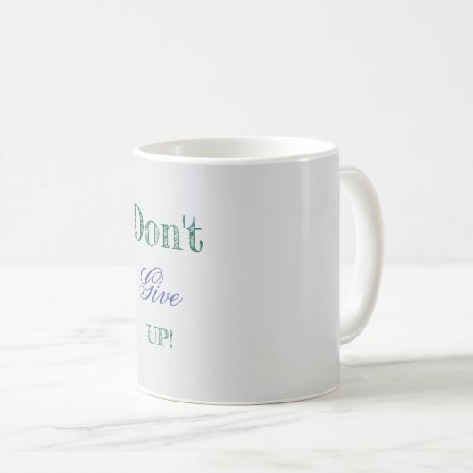 Mug Boue de motivation (Devant droit)