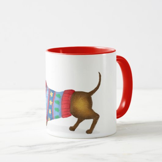 Mug Boue de Noël (Devant droit)