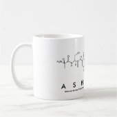 Mug Boue de nom de peptide Ashanti (Gauche)