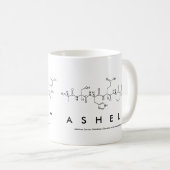 Mug Boue de nom de peptide Ashely (Devant droit)