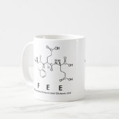 Mug Boue de nom de peptide de frais (Devant gauche)