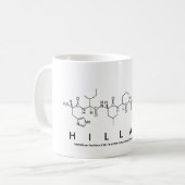 Mug Boue de nom de peptide Hillary (Devant gauche)