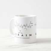 Mug Boue de nom du peptide Adrain (Devant gauche)