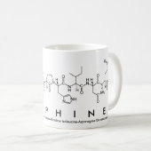 Mug Boue de nom du peptide delphine (Devant droit)