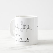 Mug Boue de nom du peptide Ena (Devant gauche)