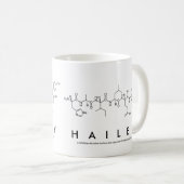 Mug Boue de nom du peptide Hailey (Devant droit)