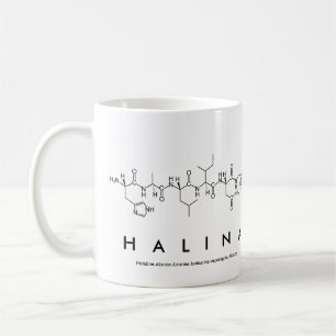 Mug Boue de nom du peptide halina