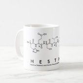Mug Boue de nom du peptide hémétique (Devant gauche)