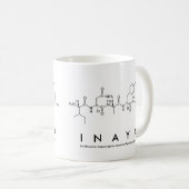 Mug Boue de nom du peptide Inaya (Devant droit)